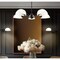 Z-Lite Breton Matte Black 5 Light Chandelier 3048-5MB - alternate 2