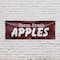 Signmission Farm Fresh Apples, 24 Inch x 72 Inch, Vinyl Banner B-72-30572 - alternate 2