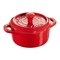 Staub Ceramic 3-pc Mini Round Cocotte Setand, Cherry 1015093 - alternate 2