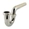 Kingston Brass 1-1/4 in. P-Trap without Flange, 12-7/8 in. Length, 18 Gauge, Polished Nickel CC1186 - alternate 1