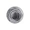 Auveco 12-24 x 3/4in Indented Hex Washer Head Type F Thread Cutting Screw, 100PK 8438 - alternate 2