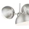 Z-Lite Realm Sphere 3 Light Chandelier, Brushed Nickel, 17.25 In W x 6.25 In H 7517-3BN - alternate 4