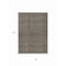 Homeroots 8' X 10' Taupe Denim Blue And Olive Green Striped Washable Indoor Outdoor Area Rug 615098 - alternate 3