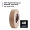 3M Masking Tape, 18 mm W x 55 m L, 7.1 mil Thick, Brown, Rubber Adhesive, 48 PK 2519 - alternate 3