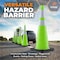 Xpose Safety Traffic Safety Cone, 36 in, Premium PVC, Dual 6 in & 4 in Reflective Collar, Lime Green, 8 pk LTC36-64-8-X - alternate 5