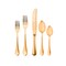 Mepra Brescia Gold Flatware Set - 5 Pcs. 1020B22005O - alternate 1