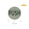 Brixwell Round Push Indicator Brushed Stainless Finish Push Brushed Stainless RPU2BS - alternate 3