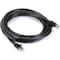 Black Box 14Ft Bk Cat6A 500-Mhz Stranded Ethernet Cable F/Utp Pvc Snagless CAT6APCS-014-BK - alternate 2