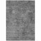 Homeroots 5' X 8' Gray And Smoky Black Abstract Washable Indoor Outdoor Area Rug 609317 - alternate 2