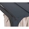 Sunjoy 10 ft. x 12 ft. Metal Roof; Aluminum and Metal Frame with Curtain and Netting A1020309A0 - alternate 2