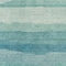 Homeroots 9' X 12' Turquoise Striped Washable Indoor Outdoor Area Rug 608155 - alternate 4