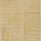 Homeroots 10' X 14' Gold And Ivory Geometric Washable Indoor Outdoor Area Rug 600827 - alternate 3