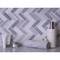 Apollo Tile Gray 12x13 Equator Marble Polished Floor and Wall Mosaic Tile 5.29 sqft/case, 5PK APLMRM88H12A - alternate 3