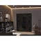 Vdomdoors Aluminum Door Iron 1601 Black Entry Steel Metal Classic Painted 60 x 80 (12+36+12 x 80)-Left Inswin IRON1601EXD-BLK-W12+36+12xH80-LH-I - alternate 2