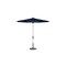Treasure Garden 9 ft Patio Umbella, aluminum, fiberglass ribs, outdoor, Navy UM840-SS 5439 Navy - alternate 1