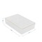 Martha Stewart Kerry 3 Pack Plastic Stackable Office Desk Drawer Organizers with Gold Trim, 12 x 6 BE-PB8973-G-3-CLRGLD-MS - alternate 3
