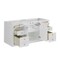James Martin Vanities Chicago 60in Double Vanity, Glossy White, w/ 3 CM Parisien Bleu Silestone Top 503-V60D-GW-FPBL - alternate 4