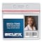 Sicurix Sealable Cardholder, Horizontal, 3.75 x 2.62, Clear, 50PK BAU47830 - alternate 4