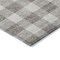 Homeroots 3' X 5' Taupe And Gray Plaid Washable Indoor Outdoor Area Rug 595445 - alternate 4