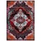 Safavieh 4 x 6 ft. Cherokee Power Loomed Medium Rectangle Area RugLight Blue & Red CHR912B-4 - alternate 1