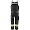 Ironwear Heavy Duty Freezer High Bib Overalls with Reflective Tape, Black, 2X-Large 6955-B-2XL - alternate 2