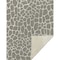 Homeroots 50" X 70" Taupe And Ivory Giraffe Microfiber Plush Throw Blanket 712300 - alternate 1