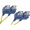 Unc Group Fiber Optic Patch Cable, Sc-Sc, 9 125 Singlemode Duplex, Yellow, 10M FJ9SCSC-10M - alternate 1