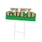 Signmission We Buy Gold Yard Sign & Stake outdoor plastic coroplast window, C-DC-1216-We Buy Gold C-DC-1216-We Buy Gold - alternate 1