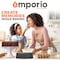 Emporio Kitchen Baking Pan Two-Layered Nonstick Gray Marble Coating Al. Fluted Cake Pans Oven Safe Up To 450 DegF EMPKBTP152 - alternate 4