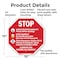 Signmission Stop Lockout All Moving Equipment P, 10 Inch X 10 Inch, Aluminum Metal Signs OC-A-10-112 - alternate 3