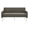 Office Star Products Sofa, CharcoalFabric, Polyester, 500lb Cap. SL5603-SK2 - alternate 4