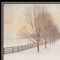 Homeroots Snowy Amish Lane Black Framed Wall Art 572029 - alternate 3