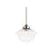 Jonathan Y Kurtz 9.5" Adjustable Drop Metal/Glass LED Pendant, Chrome JYL3517B - alternate 1