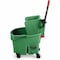 Rubbermaid Commercial Side Press Mop Bucket and Wringer, Green RCP758888GN - alternate 2