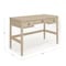 Martha Stewart 21.75 in H, 47.25 in W X Engineered Wood, Steel, Light Natural Frame/Antique Bronze Hardware NAN-PS-23512-LNT-BZ-MS - alternate 5