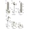 Duravent 4 in. D X 4 in. D 45 deg Galvanized Steel Stove Pipe Elbow 4PVL-E45 - alternate 2