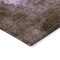 Homeroots 5' X 8' Lavender Brown And Ivory Abstract Washable Indoor Outdoor Area Rug 604798 - alternate 5