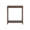 Homeroots Set Of Two 24" Brown Wood Rectangular End Tables With Shelf, 2PK 515520 - alternate 2