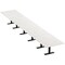 Skutchi Designs 22ft Rectangular Conference Table With Power | Harmony Series | 22 Person Meeting Room Table HAR-REC-48x264-T.BK-WA7976-NA - alternate 1