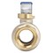 Mueller Industries Homewerks 1/4 in. Brass FIP Ball Valve Full Port Quarter-Turn Lever For Water/Oil/Gas 113-2-14 - alternate 3