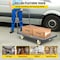 Vevor Platform Truck 2000 lbs Capacity 47" x 24" x 32" Flatbed Cart Hand Truck, 2PK VV-PT-M4824 - alternate 4