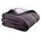Lavish Home Cable Knit Throw Blanket 60x80 Soft & Cozy Blanket Throws with Cable Knit Pattern & Warm Sherpa 66-THROW80-C - alternate 5