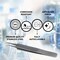 A2Z Scilab Tweezers, Fine Point Angled Tip 4.5 Inch A2Z-ZR1093 - alternate 3