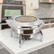 Megachef 6.3 Quart Stainless Steel Round Professional Chafing Dish/Buffet Server Serving Dish MG-430602 - alternate 3