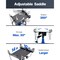Vevor Transmission Jack 1100 lbs 2-Stage Hydraulic High Lift Vertical Telescopic 1100BLUEJACK - alternate 4