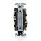 Leviton Dec Plus IG Dup 20A 125V TR Blue T1636-IGB - alternate 2