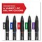 Sharpie S-Gel High-Performance Gel Pen, Retractable, Medium 0.7 mm, Black Ink, Black Barrel, PK12 PK 2096159 - alternate 5