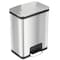 Hls Commercial 13 Gallon Step Trash Can With AirStep Technology HLS13SS - alternate 1