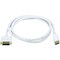 Monoprice CPU Cord, Displayport/DVI, 15ft, White 6017 - alternate 1