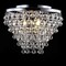 Jonathan Y Toronto 16" Metal/Crystal LED Flush Mount, Chrome JYL9030B - alternate 2